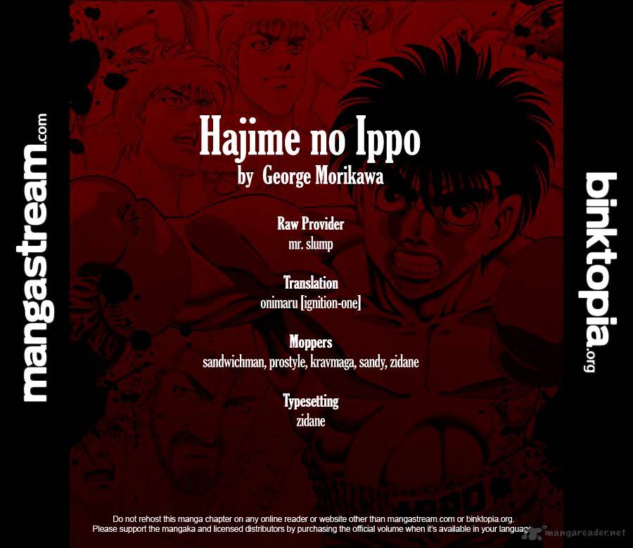 Hajime no Ippo: Fighting Spirit, Chapter 926 image 18